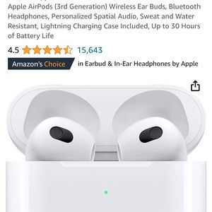 New in box AirPods 3rd gen